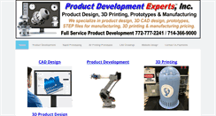 Desktop Screenshot of product-development-experts.com